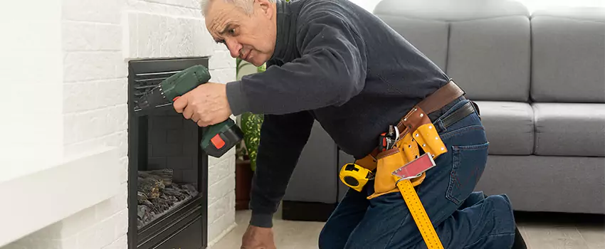 New Indoor Fireplace Installation in Carlisle, Pennsylvania
