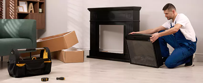 Old Rusted Metal Fireplace Repair And Replacement in Carlisle, PA